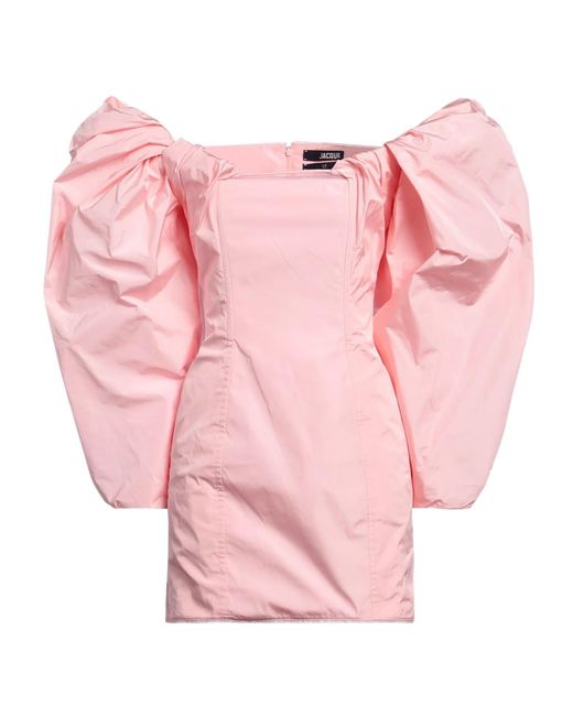 Jacquemus Pink Short Dresses