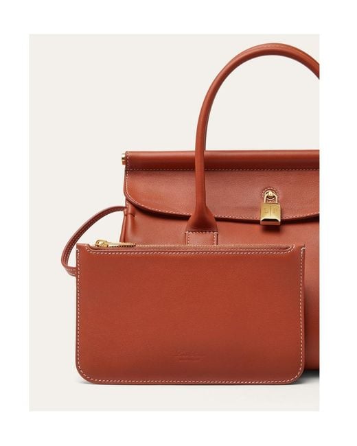 Loro Piana Red Loom Bag L25