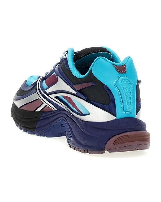 Reebok Blue Premier Road Lace-Up Sneakers for men