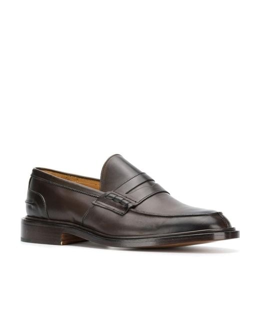 Tricker's Brown James Loafers for men