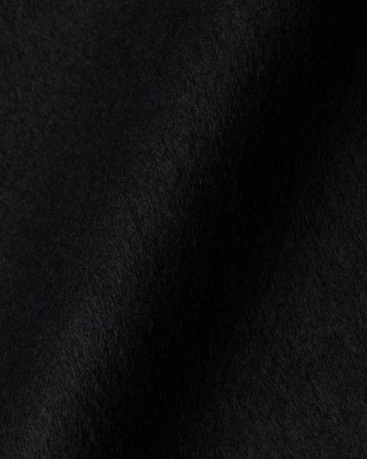 Prada Black Silk And Cashmere Scarf