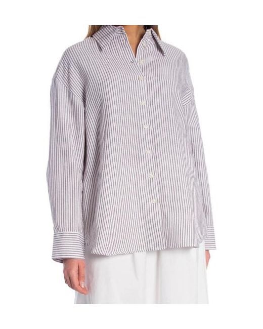 SELECTED Gray Long Sleeve Shirt