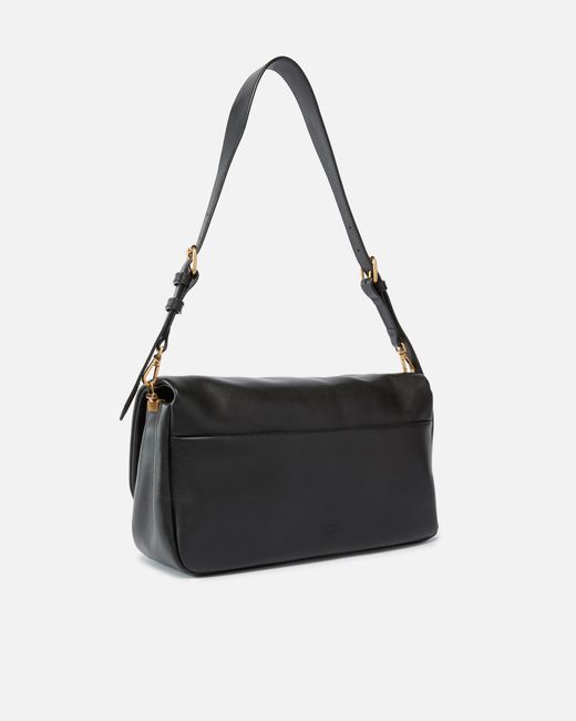 Pinko Black Click Soft Classic Crossbody Bag