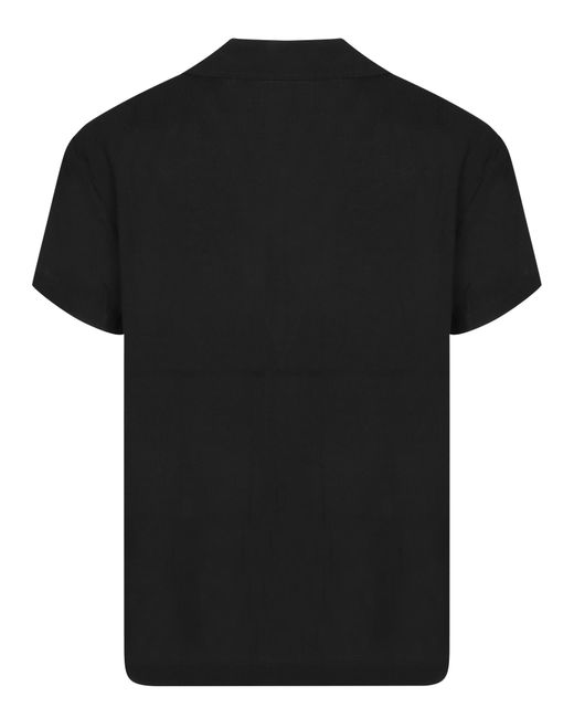 Séfr Black Lapel Shirt for men