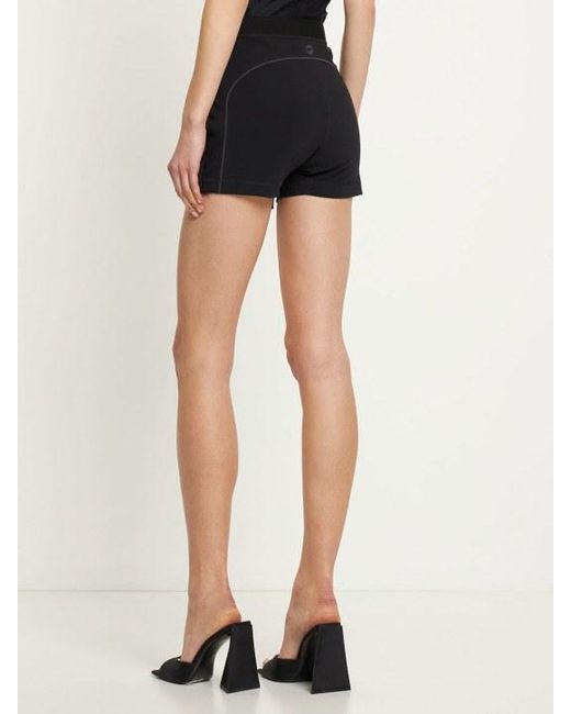 Coperni Black Logo Shorts