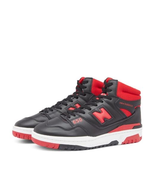 New Balance Red 650 High-Top Sneakers for men
