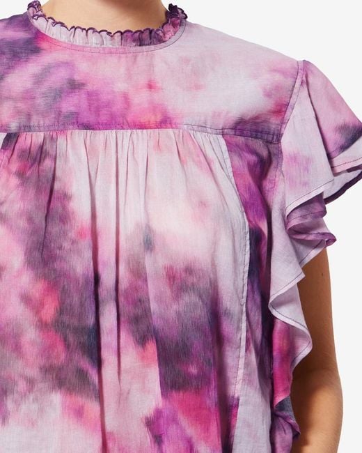 Isabel Marant Pink Dalyane Top