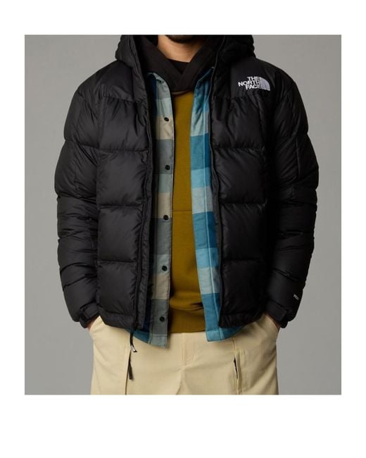 The North Face Black Lhotse Down Hooded Jacket for men