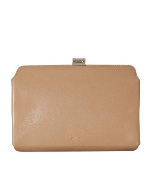 The Row Natural Amazon Logo Clutch