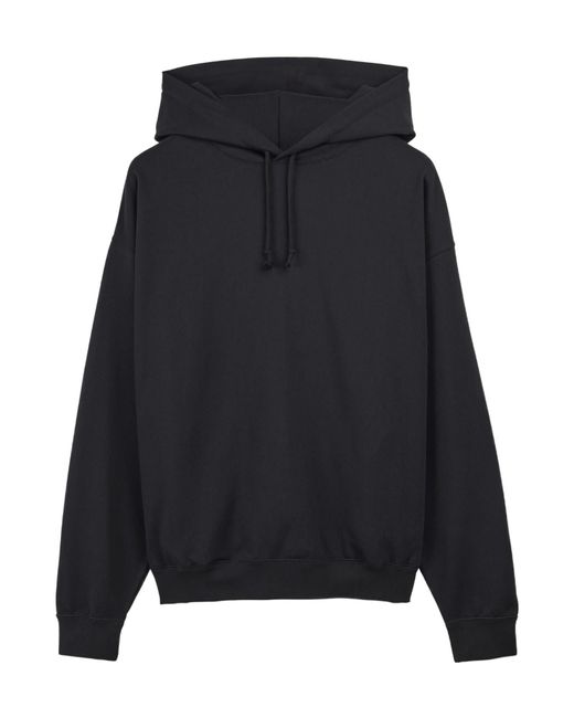 Y-3 Blue Graphic Hoodie for men