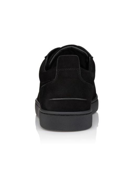 Christian Louboutin Black St Louis Suede Trainers for men