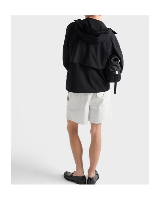 Prada Black Re-Nylon Jacket for men