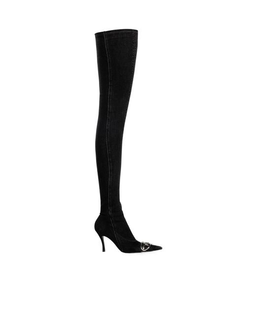 DIESEL Black D-Venus Tbt D Boots