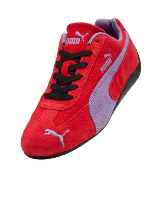 PUMA Red Speedcat Sneakers