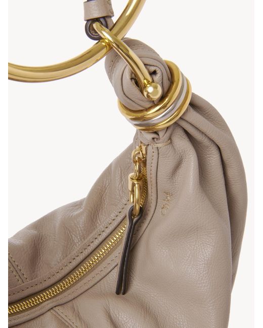 Chloé White Chloé Bracelet Hobo Small Shoulder Bag