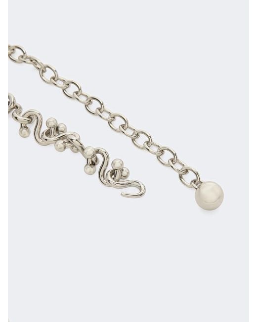 Sportmax White Chain Belt