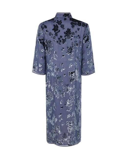 Pierre Louis Mascia Blue Vefio Dress