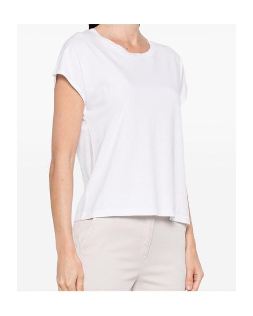 Baserange White Crew-Neck T-Shirt