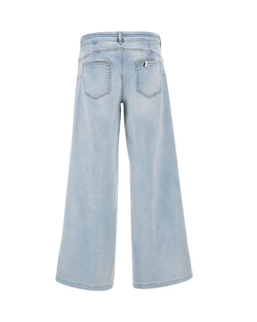 Liu Jo Blue High-Waist Flared Jeans