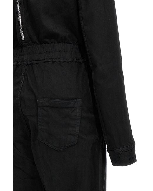 Rick Owens Black Eclipse Bodybag One Length Bodysuit