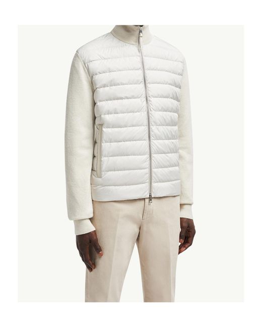 Moncler Multicolor Padded Zip-Up Cardigan for men