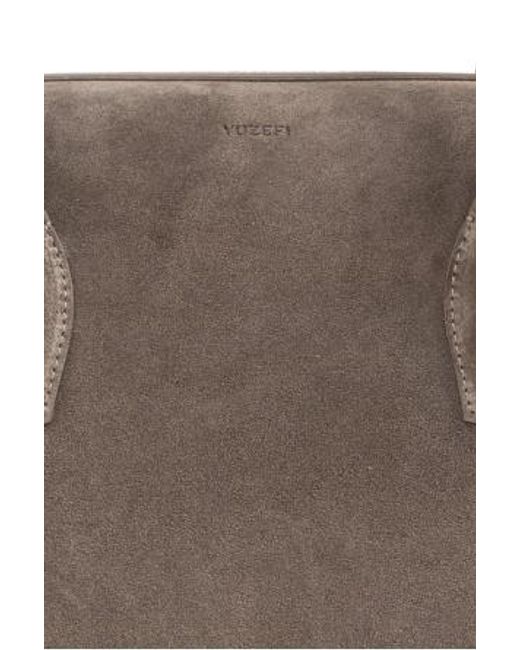 Yuzefi Brown Brioche Duffle Bag