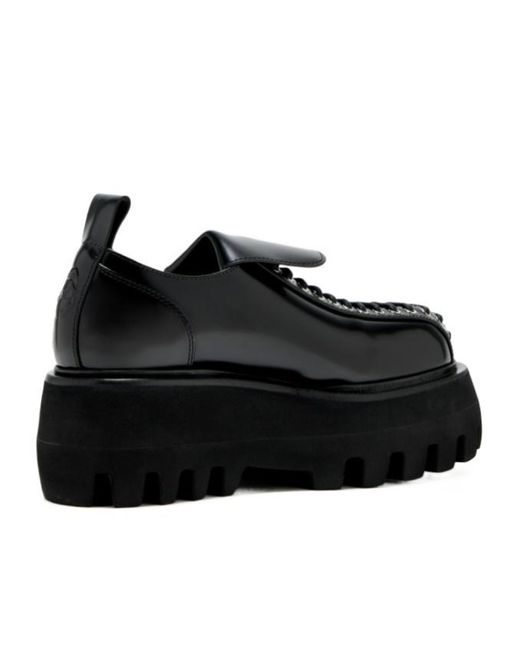 Alexander McQueen Black Sofa Lace-Up Sneakers