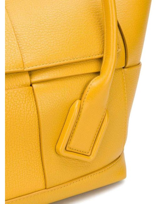 Bottega Veneta Yellow Medium Arco Tote Bag