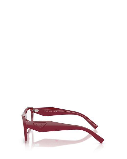 Prada Multicolor Eyewear Geometric Frame Glasses