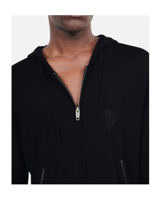 The Kooples Black Wool Sweater for men