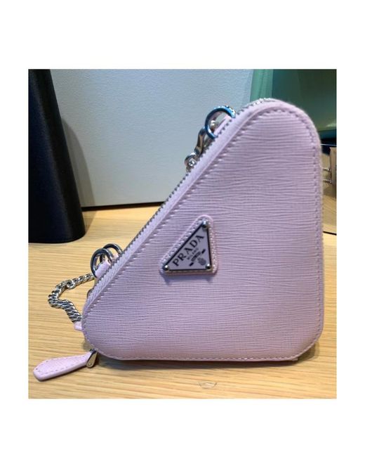 Prada Pink Logo Cross-Body Bag