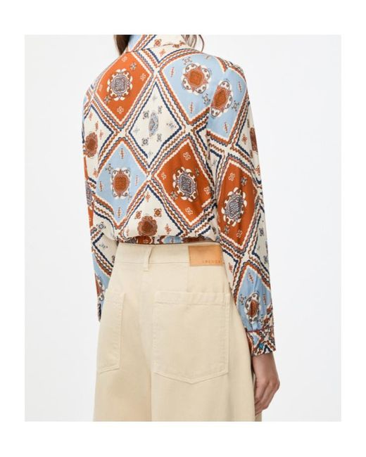 iBlues White Relaxed-Fit Shirt