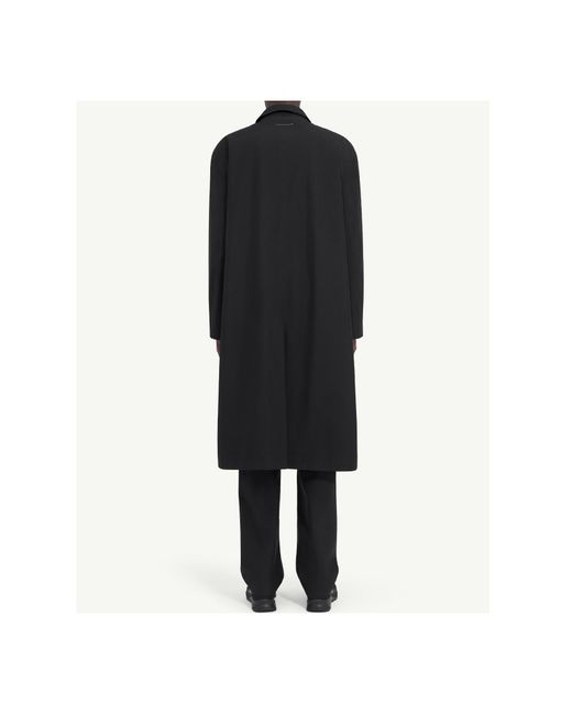MM6 MAISON MARGIELA X SALOMON Black Mm6 X Salomon Gore-Tex Trench Coat for men