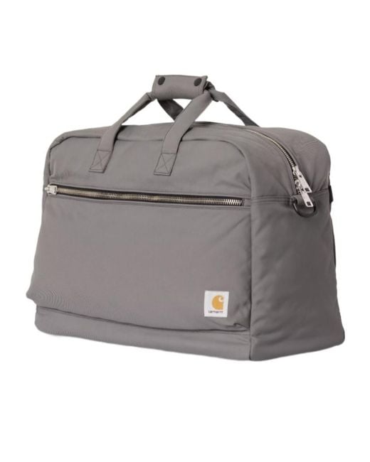 Carhartt Gray Leroy Weekend Bag for men