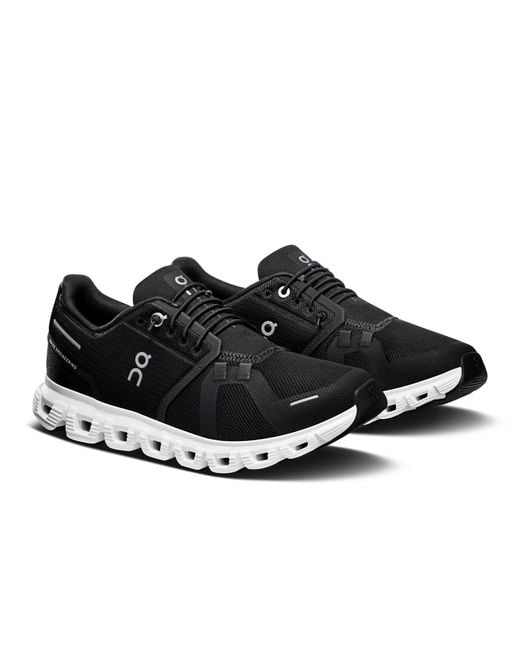 On Shoes Black Lightweight Cushioned Running Shoes