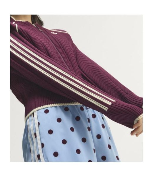 Adidas Red Sst Track Top