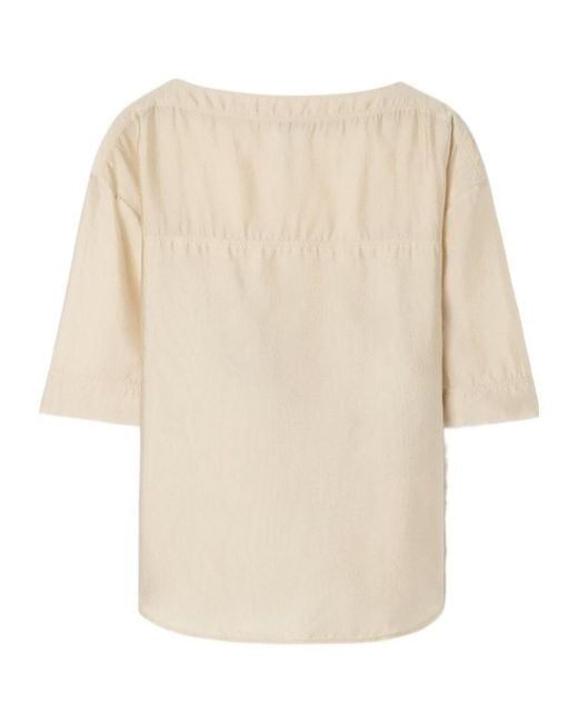 Filippa K Natural Sheer Tee