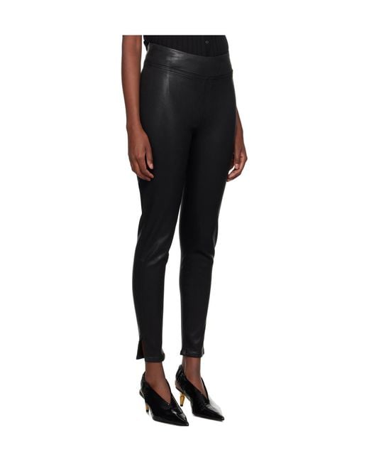 FRAME Black The Jetset Casual Pants