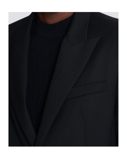 Balmain Black 2-Button Jacket for men