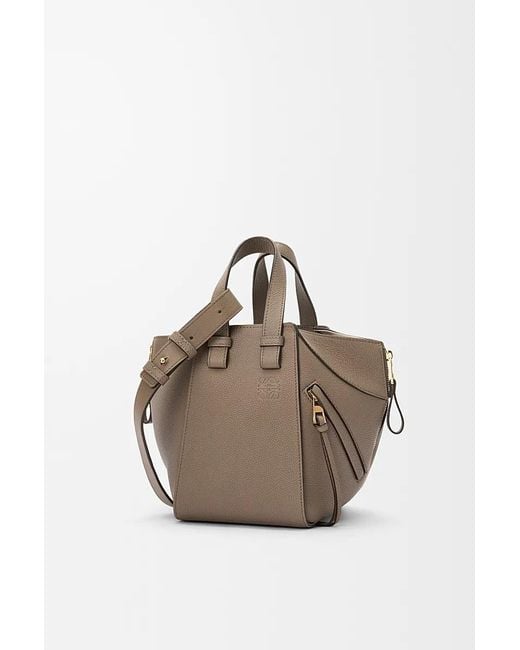 Loewe Brown Compact Hammock Bag