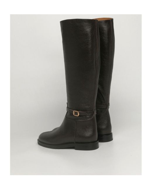 Roberto Festa Black Buckle Boots