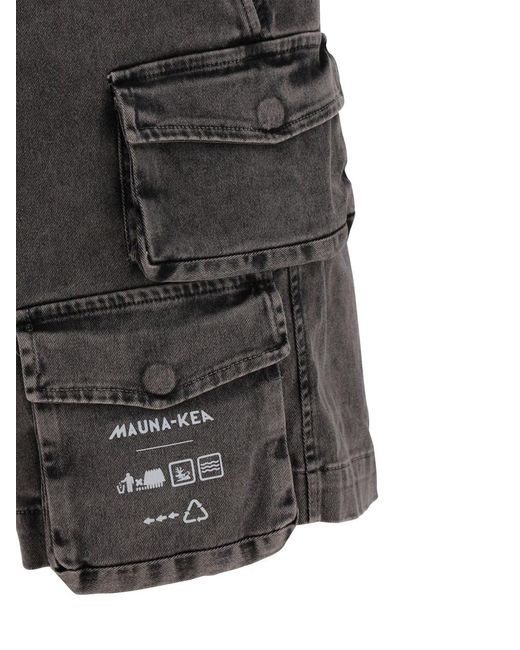 Mauna Kea Gray Cargo Shorts for men