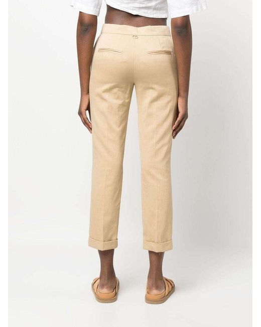 Twinset Natural Cigarette Trousers