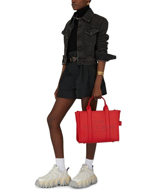 Marc Jacobs Red Small Logo Shoulder Bag