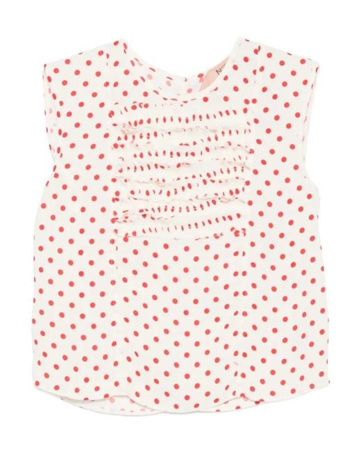 N°21 Pink Polka Dot Blouse