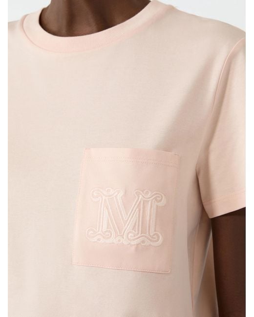 Max Mara Pink Short-Sleeved T-Shirt