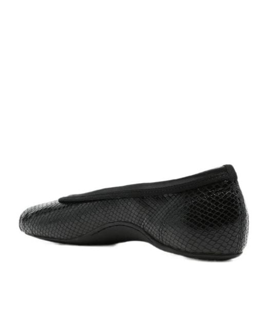 Dries Van Noten Black Ballet Flats