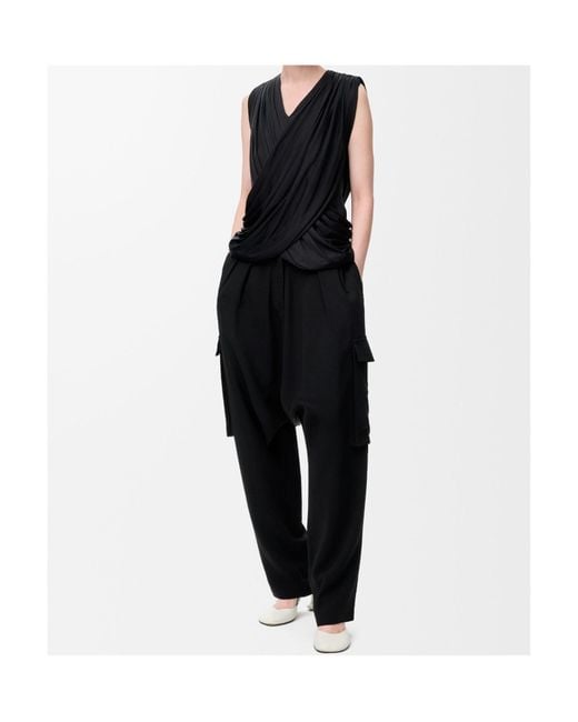 Loewe Black Stretch Trousers