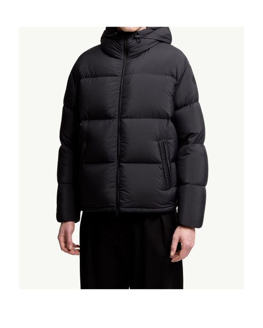 Moncler Black Zip-Up Long-Sleeved Jacket for men