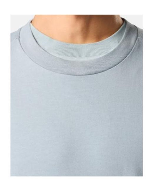 Stone Island Blue Regular Fit Crewneck Sweatshirt for men